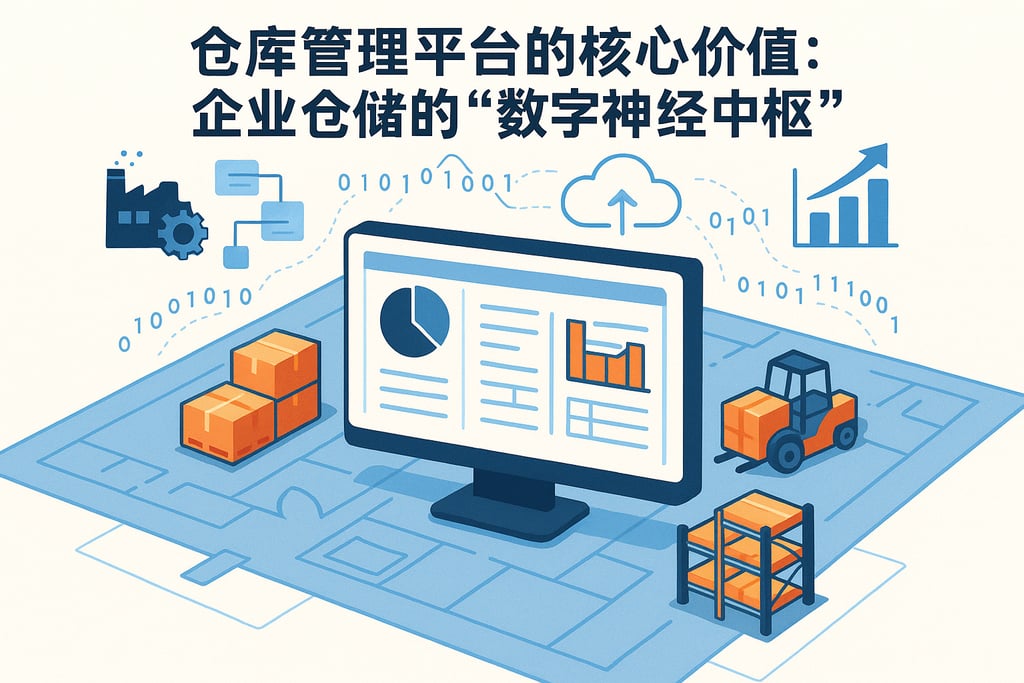 仓库管理平台的核心价值：企业仓储的 “数字神经中枢”